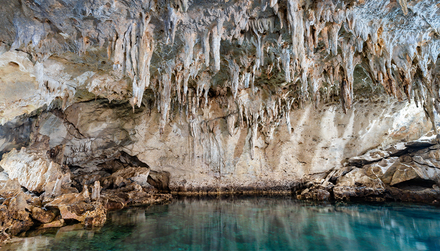 Hinagdanan Cave, Bohol, Philippines